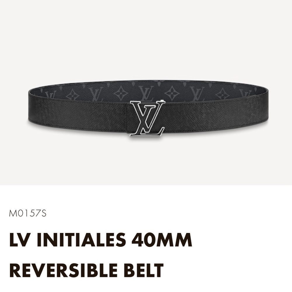 men’s louis vuitton belt